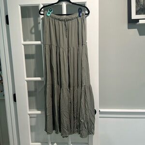 Splendid x Mary Lawless Lee maxi skirt
